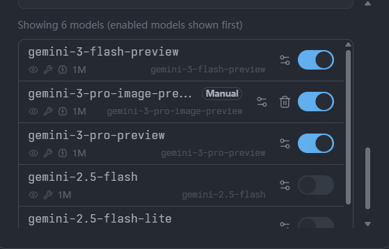 Multi-group configuration